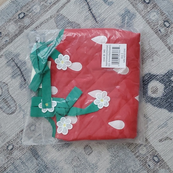 NWT The Beaufort Bonnet Company Girls Halloween Strawberry Costume Sz4-6 - Picture 3 of 6